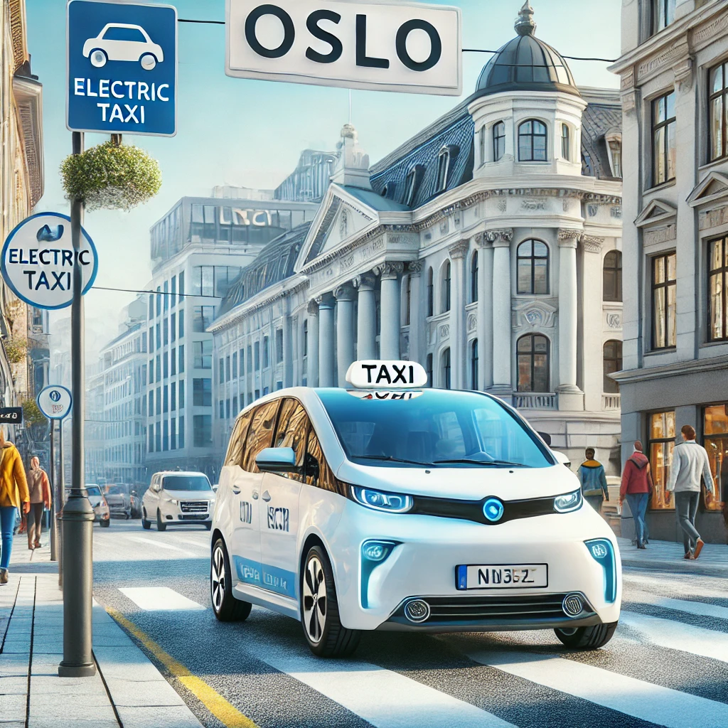 La Norvège interdit les taxis thermiques à Oslo